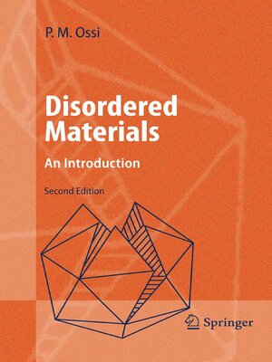 cover image of Disordered Materials
